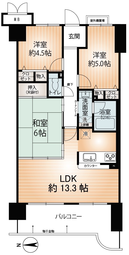 (間取)