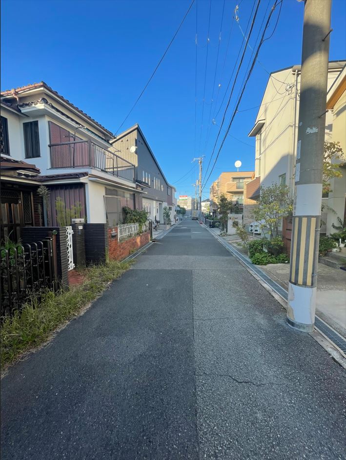 前面道路