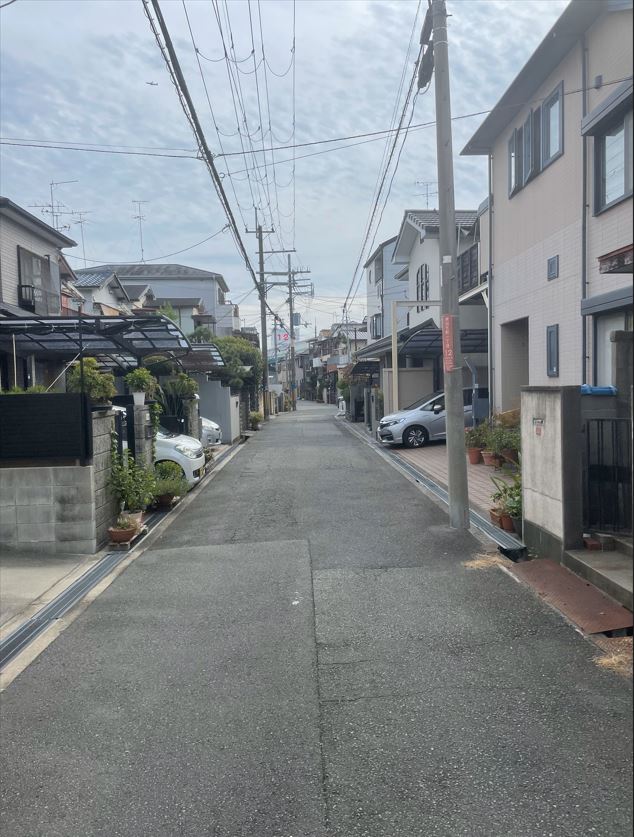 前面道路