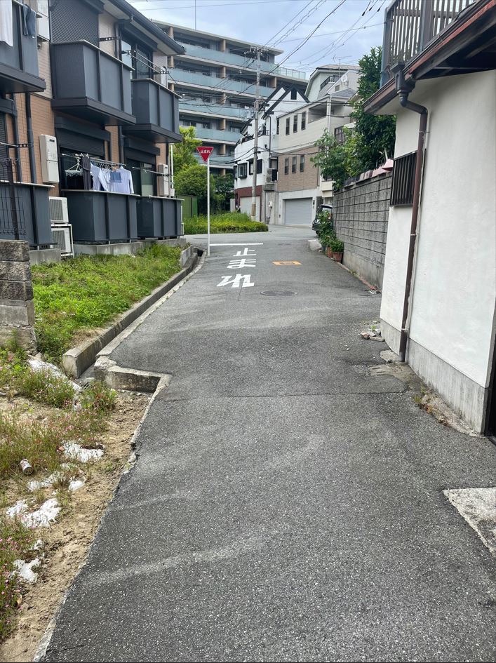 前面道路