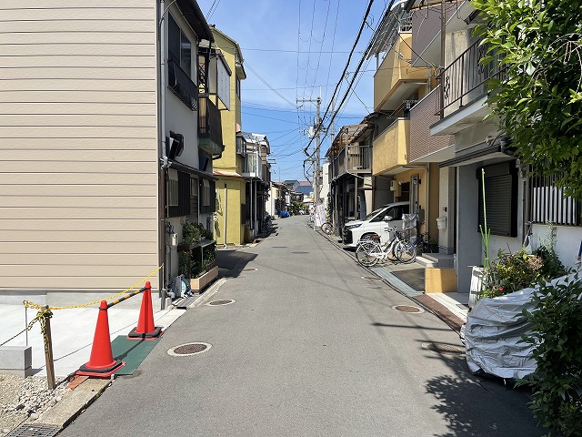前面道路幅員４ｍ