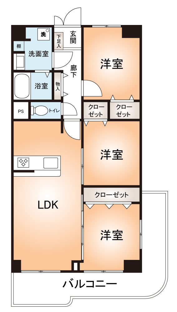 (間取)