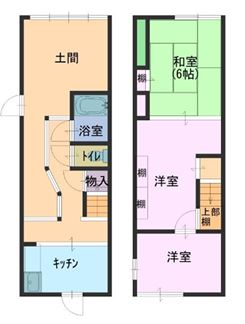 現況上物有間取り図面(間取)