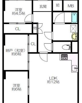 (間取) (間取)