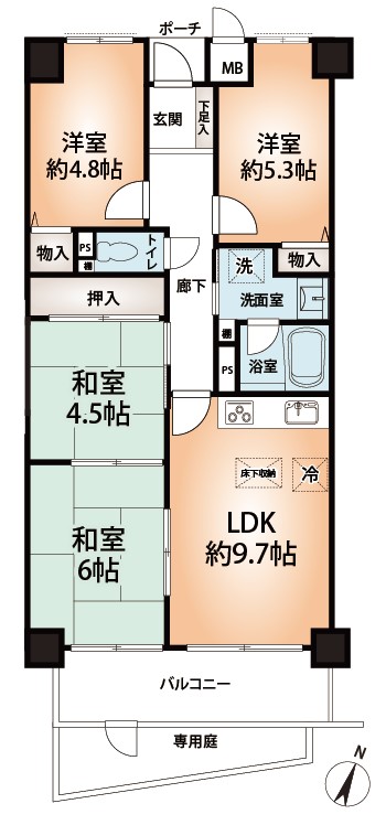 (間取)