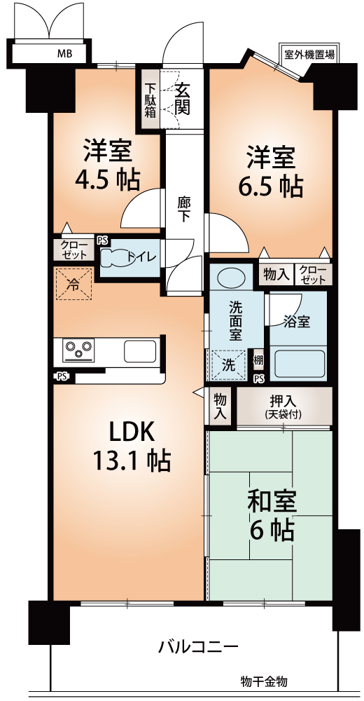 (間取)