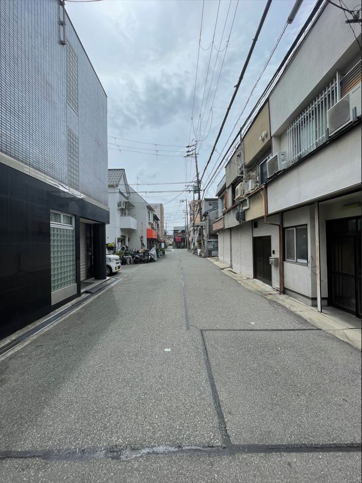 前面道路