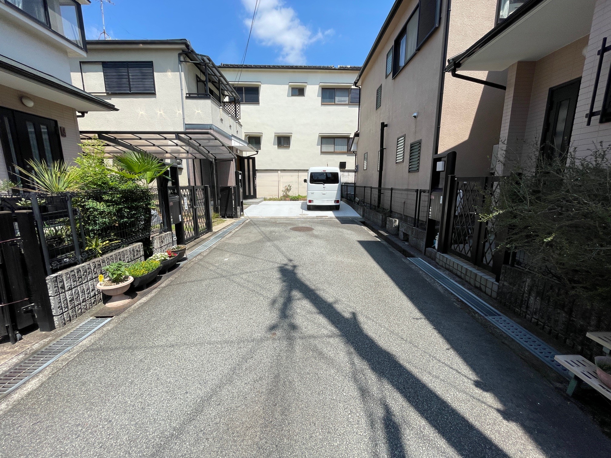 前面道路