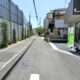 前面道路南