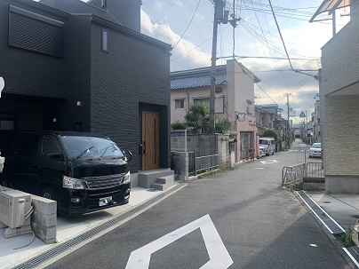 前面道路