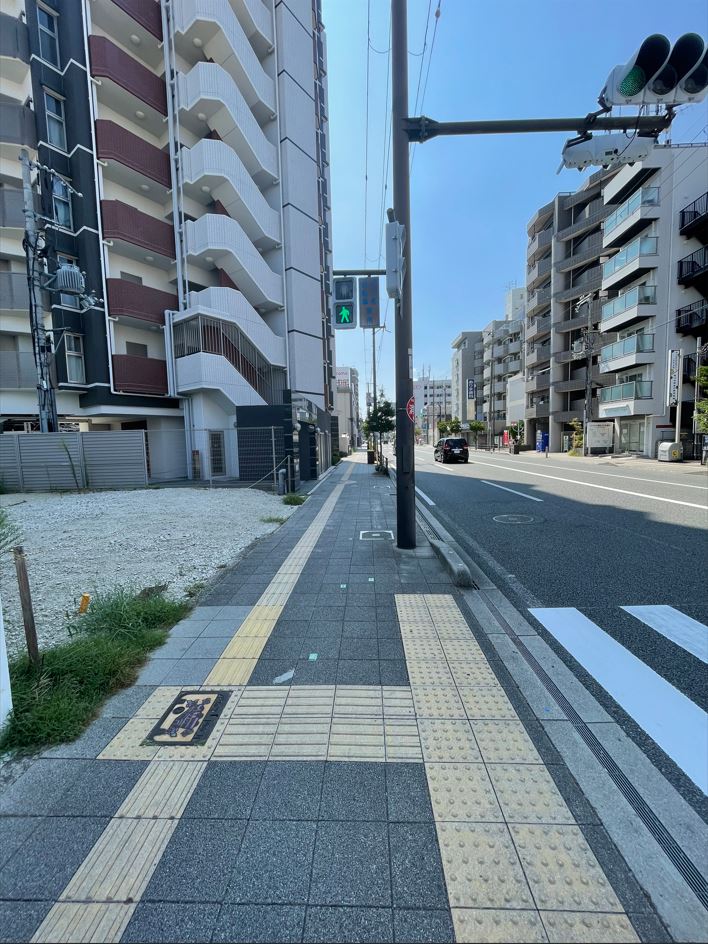 前面道路