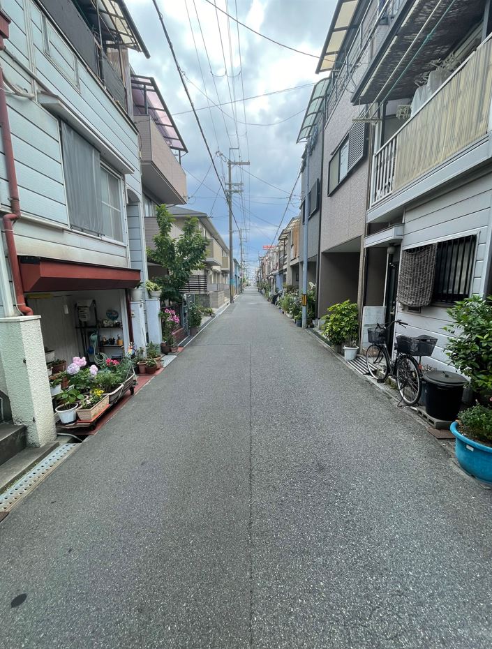 前面道路