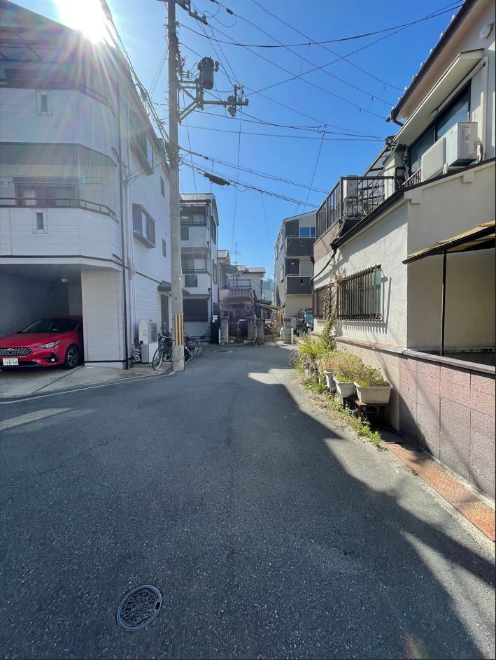 前面道路