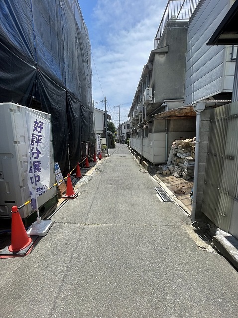 前面道路