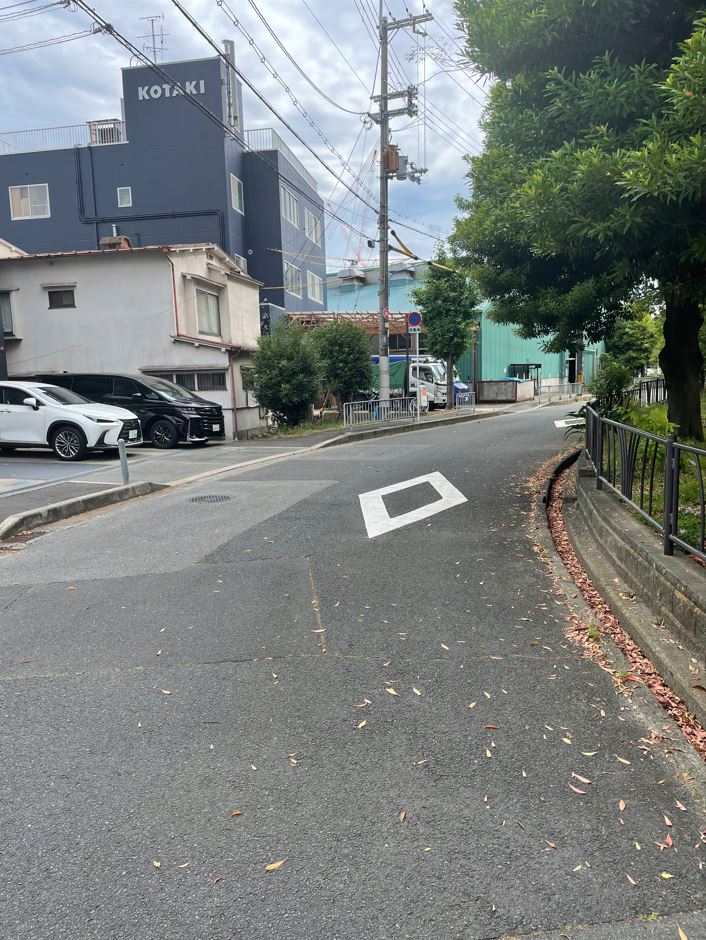 前面道路
