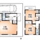 建物プラン例(Ａ号地)4LDK、土地価格3285万9000円、土地面積80.47m2、建物価格1841万4000円、建物面積92.25m2(間取)
