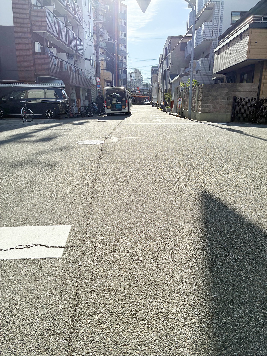 南側前面道路
