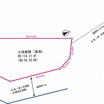土地区画図 土地区画図