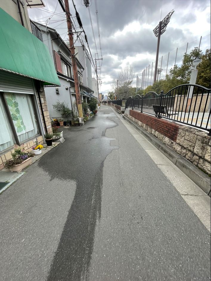 前面道路