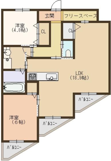 (間取)