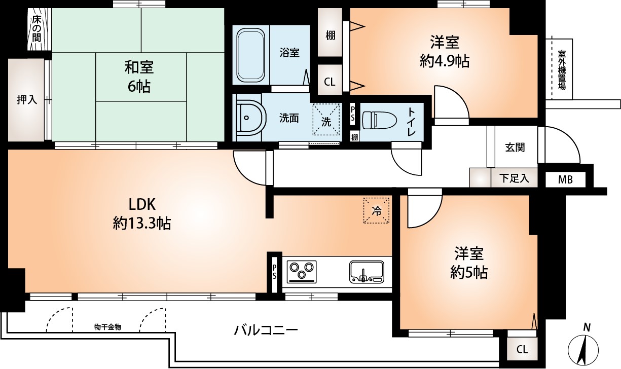 (間取)