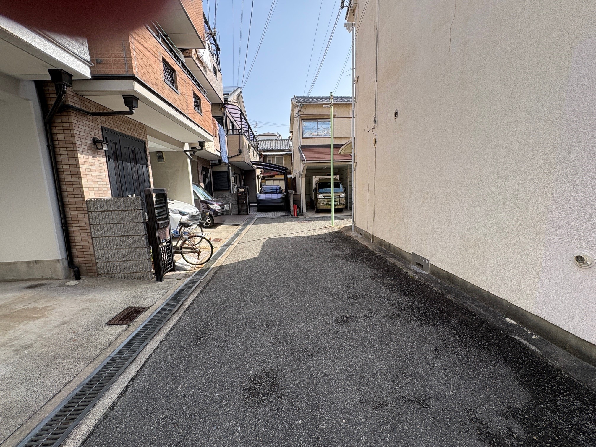 前面道路