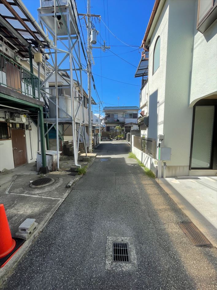 前面道路