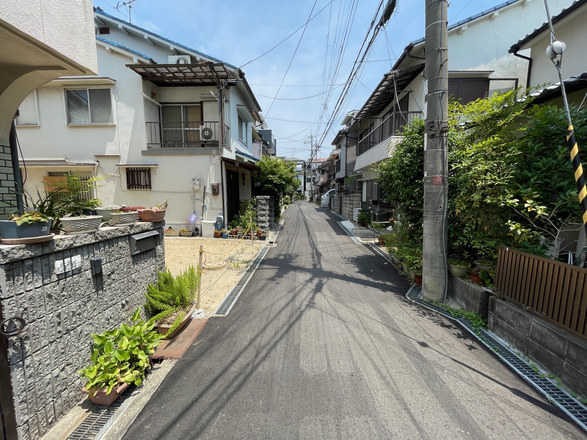 前面道路