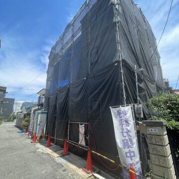 建築中(外観)
