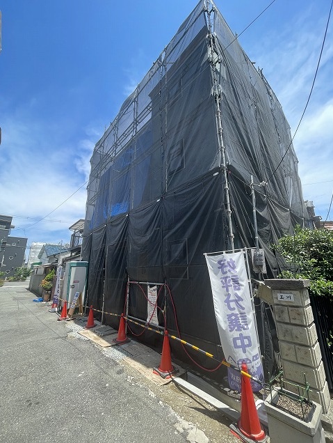 建築中(外観)