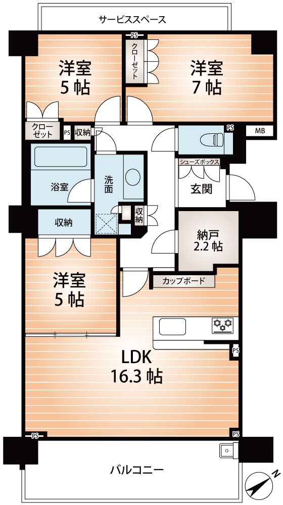 (間取)