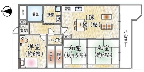 (間取)