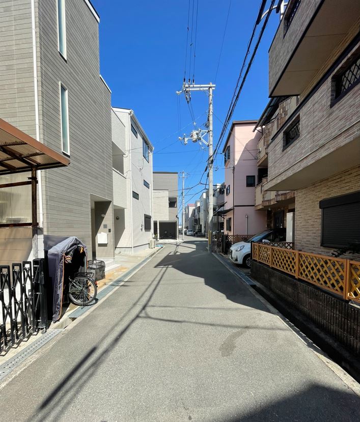 前面道路