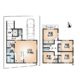 建物プラン例(Ｂ号地)4LDK、土地価格3868万7500円、土地面積102.33m2、建物価格2005万800円、建物面積100.44m2(間取)