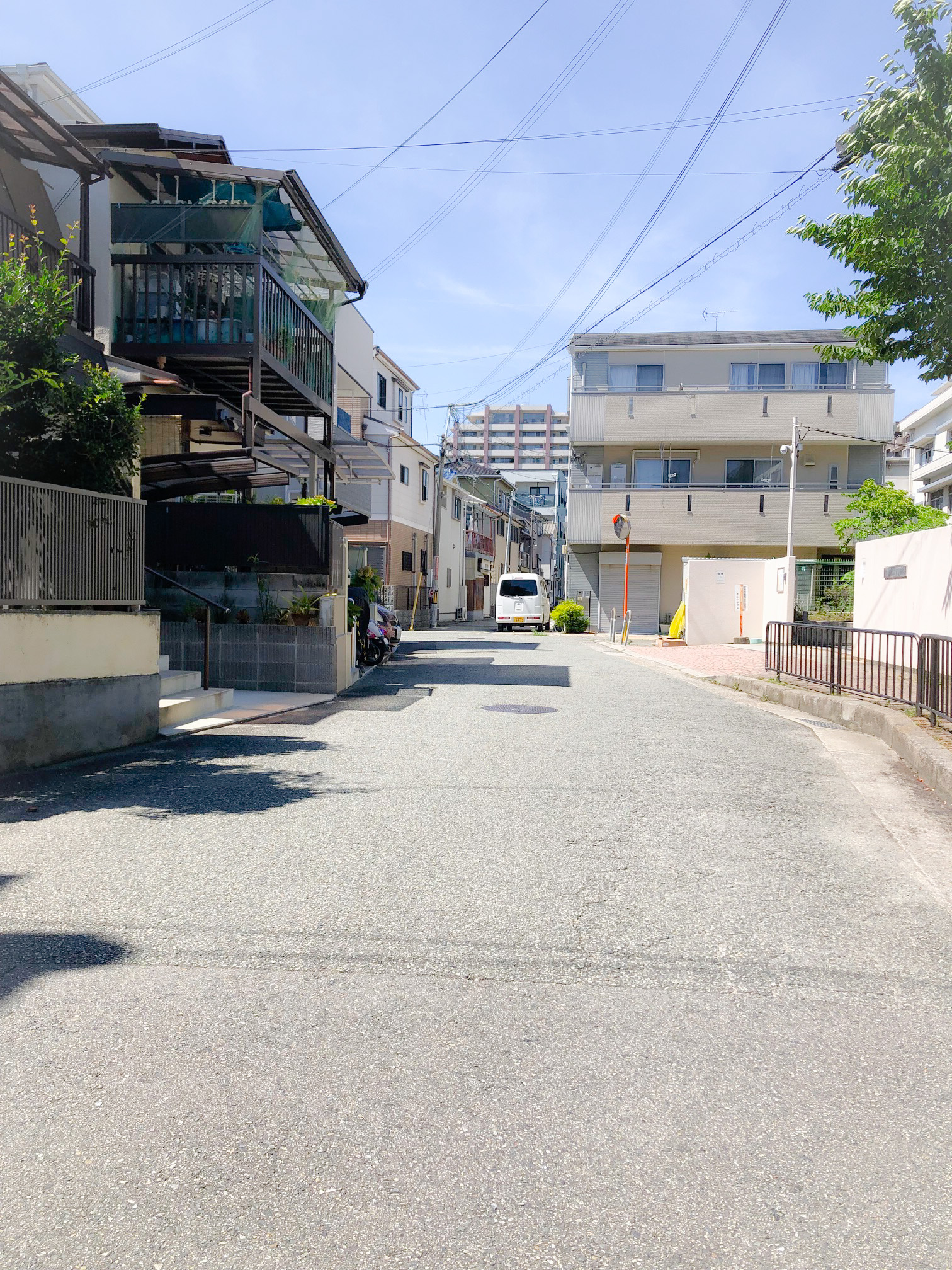 前面道路