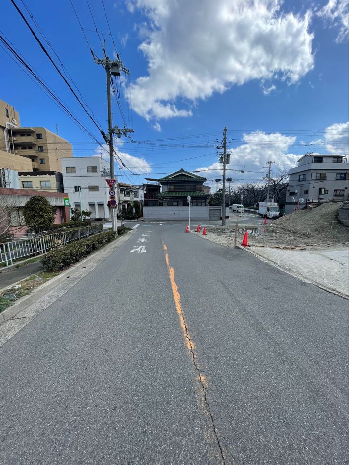 前面道路