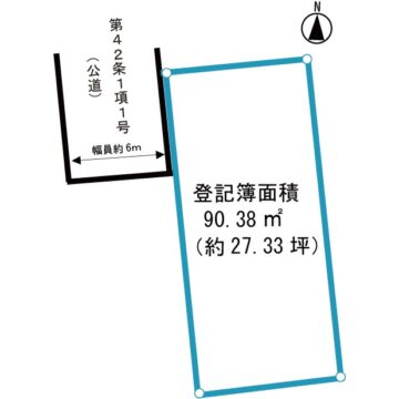 土地区画図 土地区画図