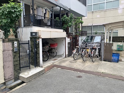 前面道路
