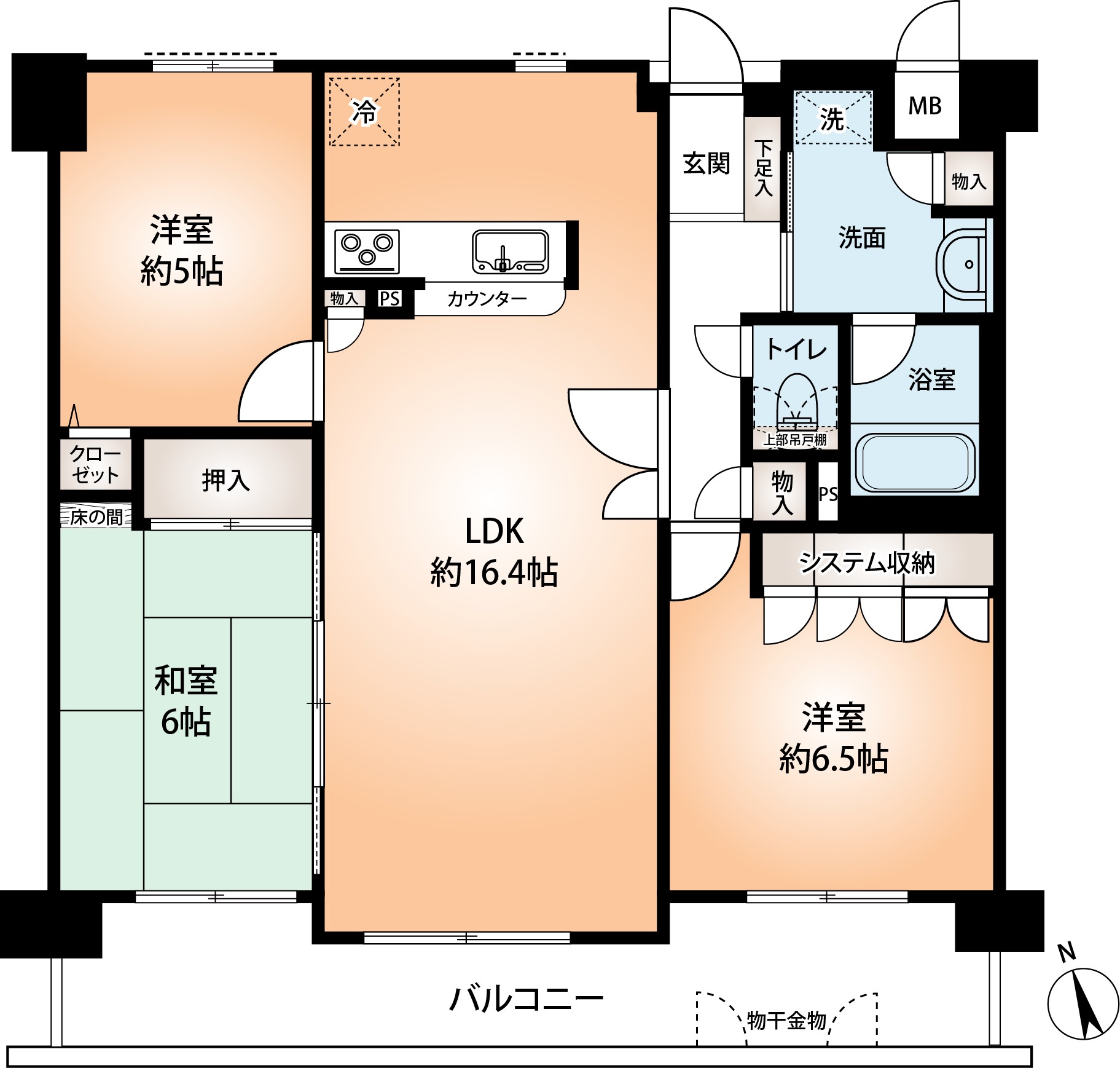 (間取) (間取)