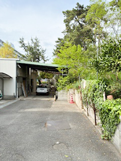 前面道路