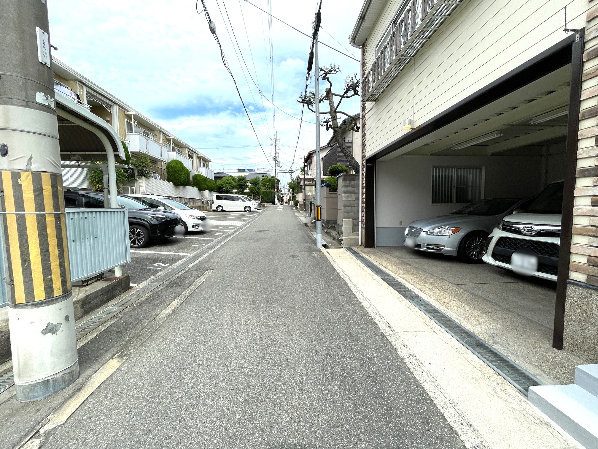 前面道路