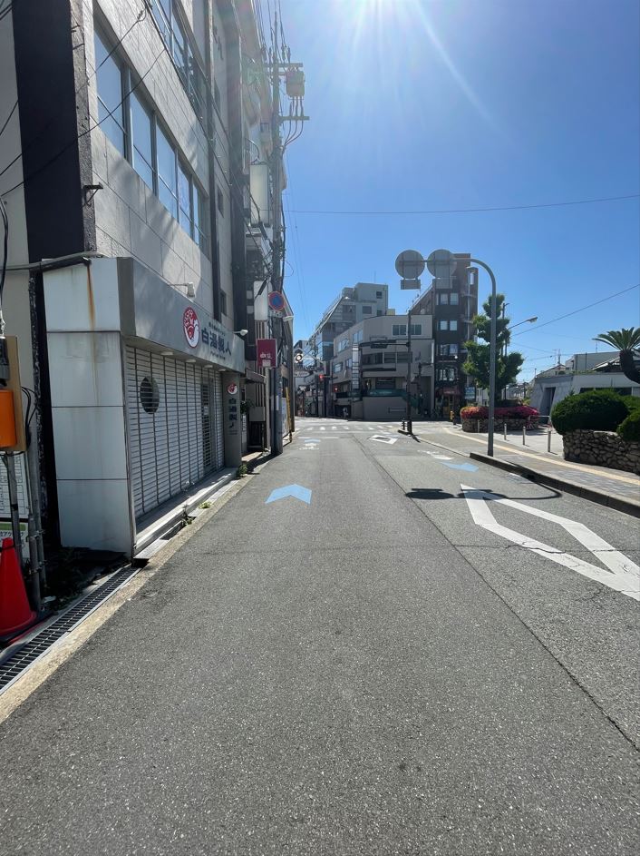 前面道路