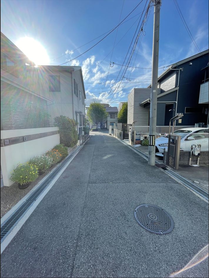 前面道路