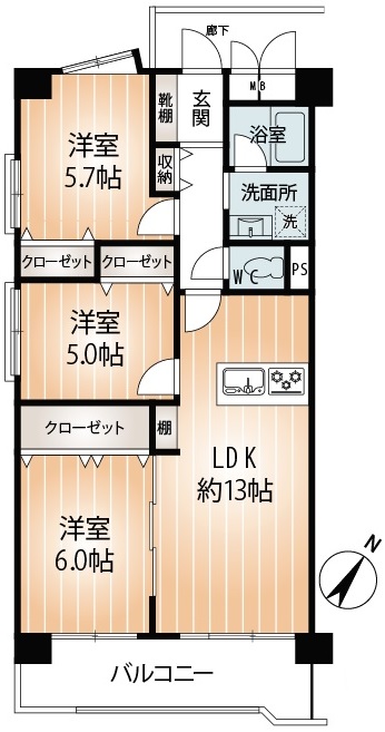 (間取)