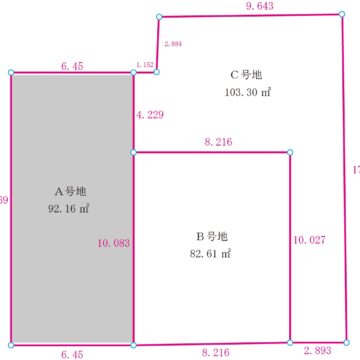 A号地区画図