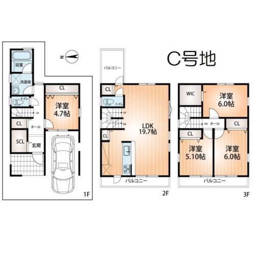 クレスセル住宅販売の販売物件です。