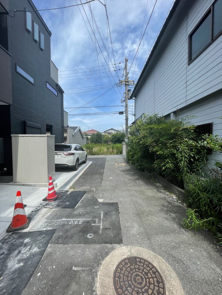 前面道路