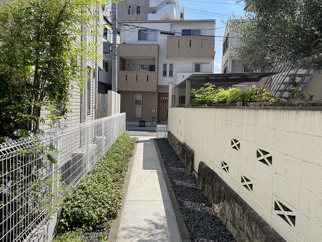 前面道路