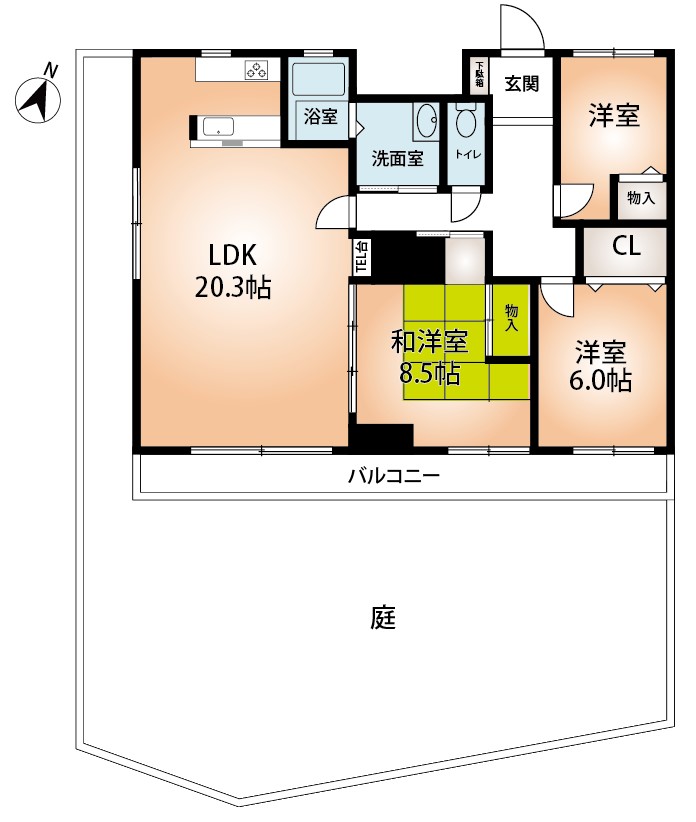 (間取) (間取)