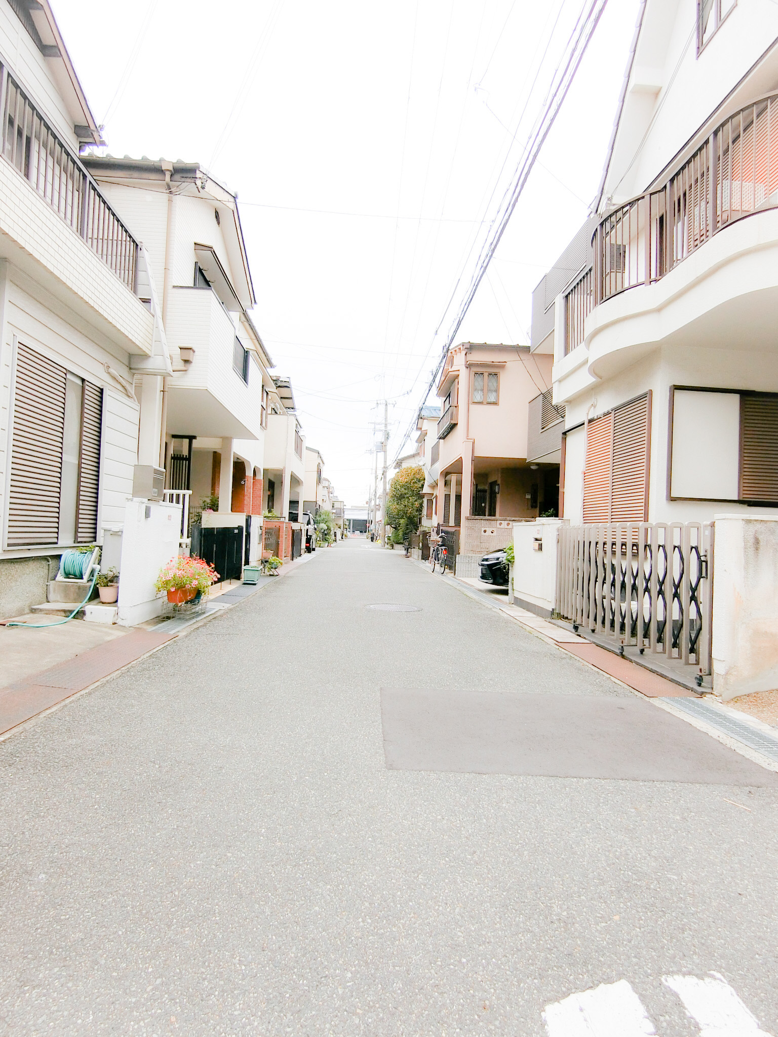 西側道路